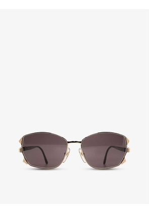 Pre-Loved Dior 80s square-frame sunglasses