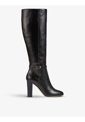 Morgan leather knee-high boots