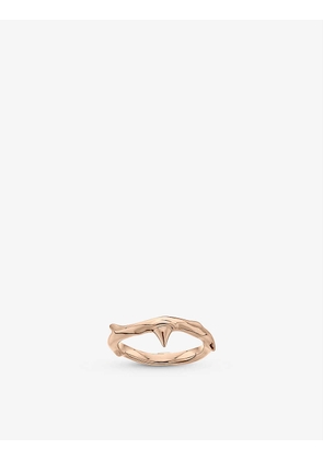 Rose Thorn rose gold-plated vermeil ring