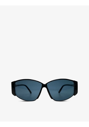 Pre-loved GG2308-59T Gucci 90s rectangular-frame acetate sunglasses