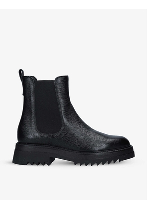 Strong leather Chelsea boots