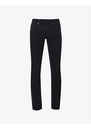 Slimmy Taper Luxe Performance mid-rise stretch-denim jeans