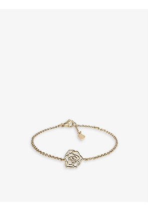Piaget Rose 18ct rose-gold and 0.005ct brilliant-cut diamond bracelet