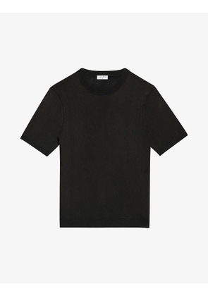 Pablo crewneck classic-fit knitted T-shirt