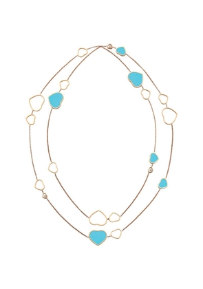 Chopard Rose Gold and Diamond Happy Diamonds Sautoir Necklace