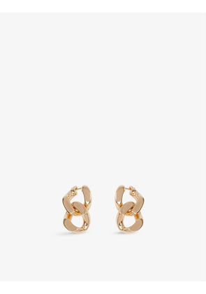 Chains 18ct yellow gold-plated sterling-silver earrings