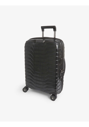 Spinner expandable four-wheel polypropylene suitcase 55cm