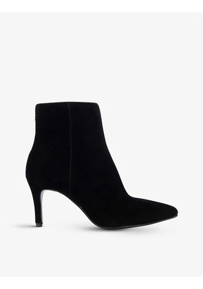 Obsessive suede ankle boots
