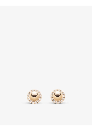 Possession 18ct rose-gold and 0.32ct diamond earrings