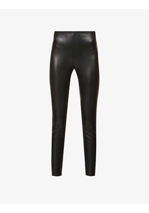 Jo aux-leather panel leggings
