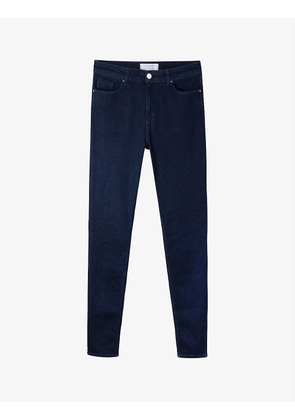 Symons mid-rise skinny stretch-denim jeans