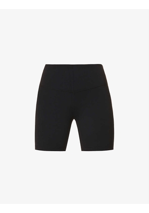 Airweight high-rise stretch-woven shorts