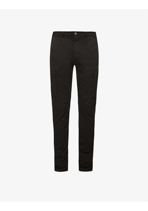 Jaan Hyperflex slim-fit slim-leg cotton-blend cargo trousers