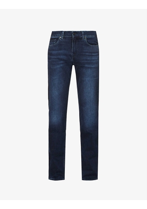 Standard Luxe Performance regular-fit straight-leg stretch-denim jeans