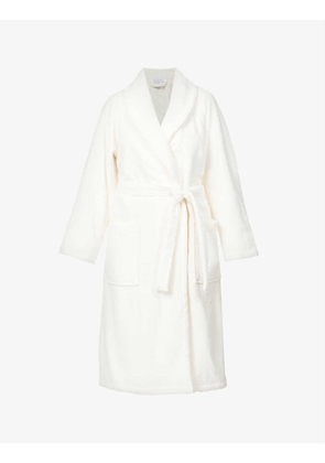 Étoile self-tie cotton-blend robe