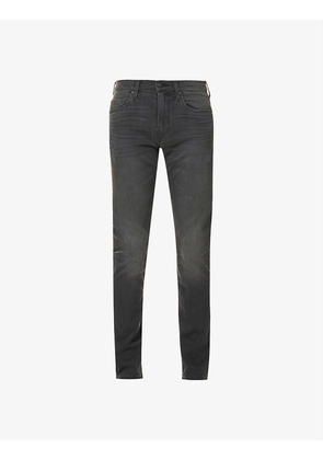 Lennox slim-fit mid-rise stretch-denim jeans