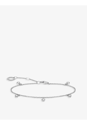 Lucky Charms zirconia and sterling silver bracelet