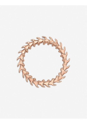 Serpent Trace rose gold-vermeil bracelet