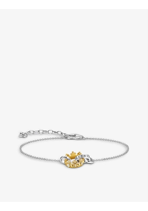 Royalty Together sterling silver and zirconia bracelet