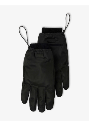 Padded nylon gloves