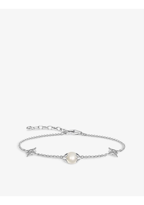 Magic Stars sterling silver and pearl bracelet