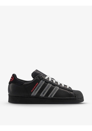 Adidas x PLEASURES Superstar leather low-top trainers