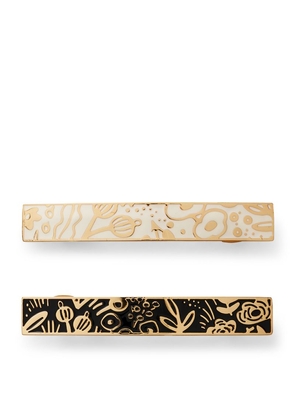 Rifle Paper Co. Enamel Tapestry Hair Clip (Set of 2)