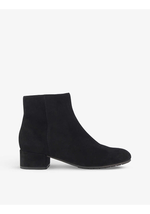 Pippie heeled suede ankle boots