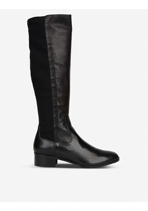 Bella leather knee-high boots