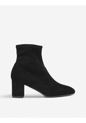 Alexis suede heeled ankle boots