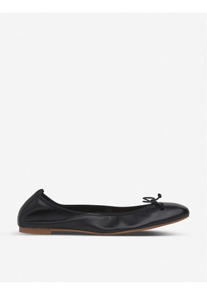 Trilly leather ballerina flats