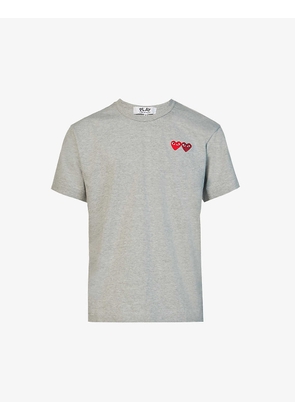 Reverse-logo-print cotton-jersey T-shirt