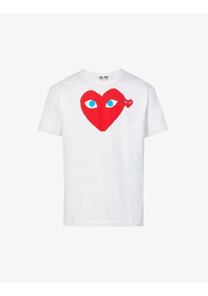 Heart Eye cotton-jersey T-shirt