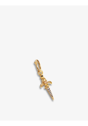 Harris Reed x Missoma Dagger recycled 18ct yellow gold-plated brass single earring
