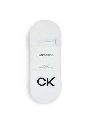 Calvin Klein Footie Socks (Pack of 6)