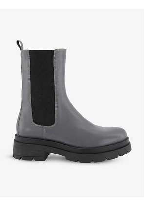 Palmz chunky-soled leather Chelsea boots