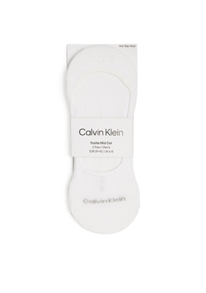 Calvin Klein No Show Footie Socks (Pack Of 2)