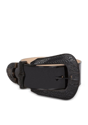 Balmain Patent Leather Belt