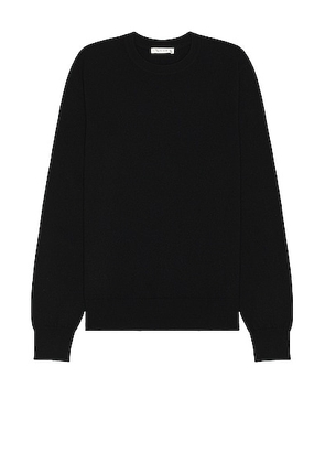 The Row Benji Sweater in Black - Black. Size S (also in XL).