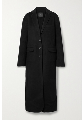 Anine Bing - Quinn Wool And Cashmere-blend Felt Coat - Black - x small,small,medium,large,x large