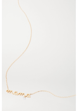 Persée - Mama 18-karat Gold Diamond Necklace - One size