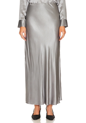 Rails Romina Skirt in Metallic Silver. Size L, S, XL.