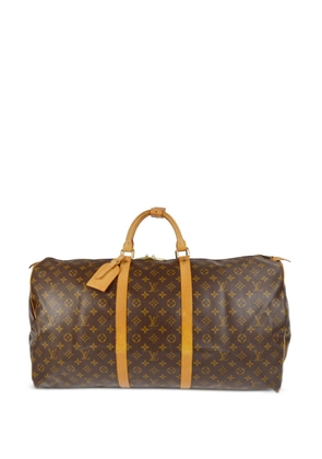 Louis Vuitton 1993 pre-owned Keepall 60 travel bag - Brown