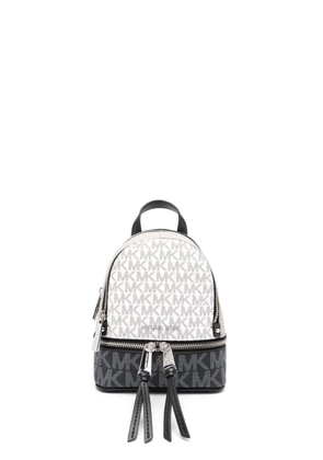 Michael Michael Kors mini Rhea logo-print backpack - Black