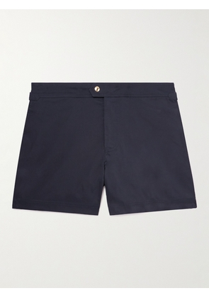 TOM FORD - Straight-Leg Short-Length Swim Shorts - Men - Blue - IT 44