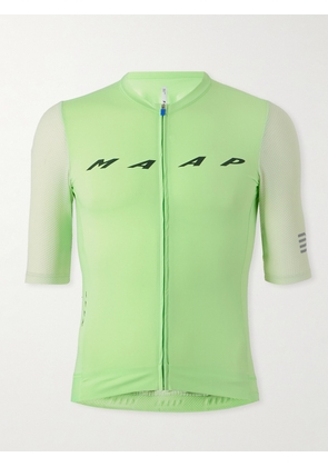 MAAP - Evade Pro 2.0 Logo-Print Stretch Recycled Cycling Jersey - Men - Green - XS