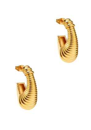 Daphine Tara 18kt Gold-plated Hoop Earrings - One Size