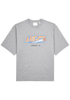 Axel Arigato Score Logo-print Cotton T-shirt - Grey - XL
