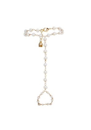 Rosantica Vivace Pearl-embellished Ring Bracelet - One Size