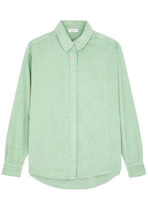 American Vintage Padow Corduroy Shirt - Green - M/L